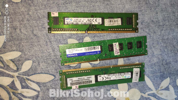 4GB DDR3 Ram Fresh